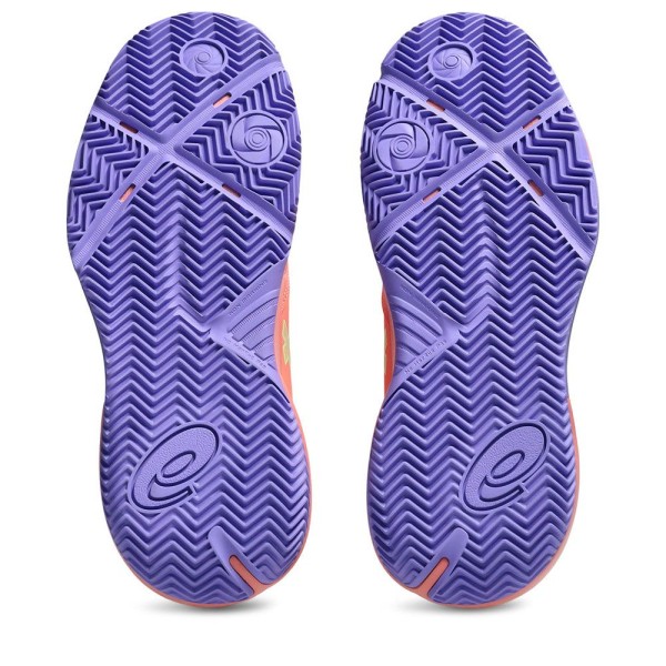 Zapatillas de Padel Asics Gel Challenger 15 Mujer Azul / Naranja 4