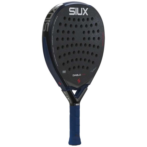 Siux Diablo Pro 2026 Racket Black / Navy Blue 4