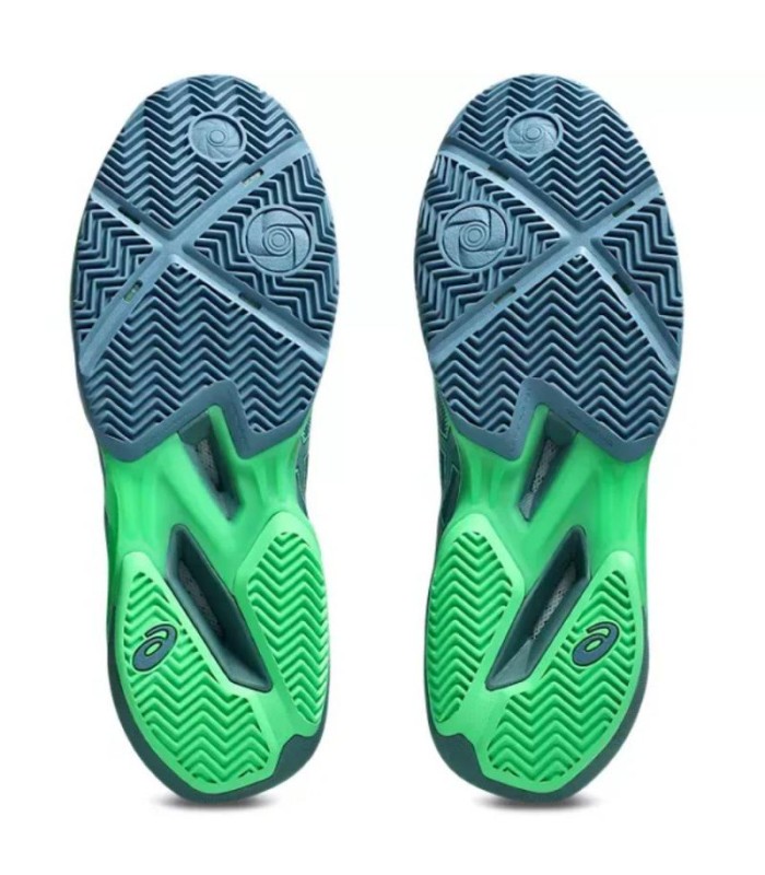 Sapatilhas Asics Sonicsmash FF Azul Verde Oferta + Barato 2