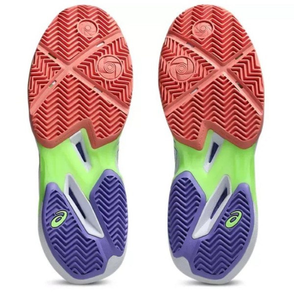 Scarpe Asics Sonicsmash FF Bianco Rosa Donna Offerta + Economico 2