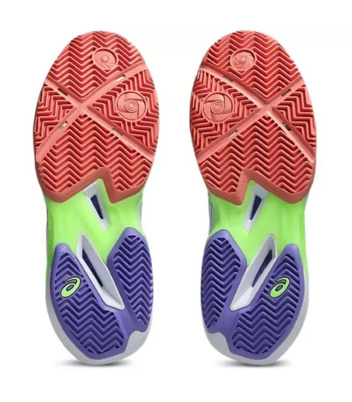 Scarpe Asics Sonicsmash FF Bianco Rosa Donna Offerta + Economico 2