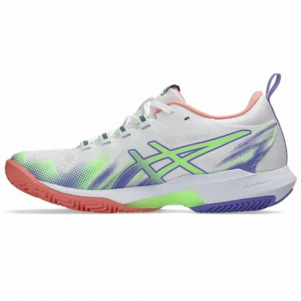 Tênis Asics Sonicsmash FF Branco Rosa Feminino Oferta + Barato 3